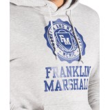 FRANKLIN MARSHALL SWEATSHIRT BRUSHED COTTON FLEECE JM5018.000.2002P01-M04 Grey Image 1