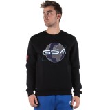 GSA EARTH CREW NECK 17-19202-01 JET BLACK Μαύρο Εικόνα 