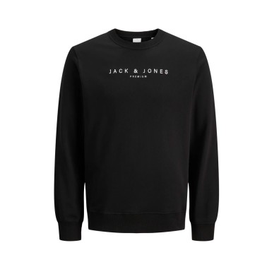 JACK & JONES JPRCCJAYSON SWEAT CREW NECK 12283436-BLACK Black