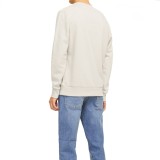 JJ REBEL JREBLINO SWEAT CREW NECK 12268877-MOONBEAM Ecru Image 0