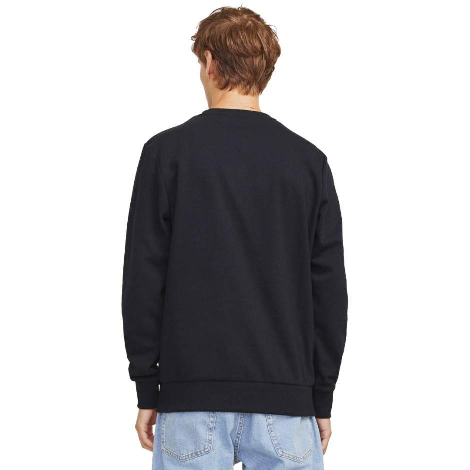 JJ REBEL JREBLINO SWEAT CREW NECK 12268877-BLACK Black