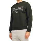 JJ REBEL NEWYORK SWEAT CREW NECK 12263871-KOMBU GREEN OLIVE Image 1