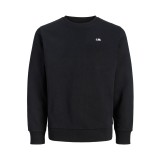 Men's Sweatshirt Black - JJ Rebel Logo Image 