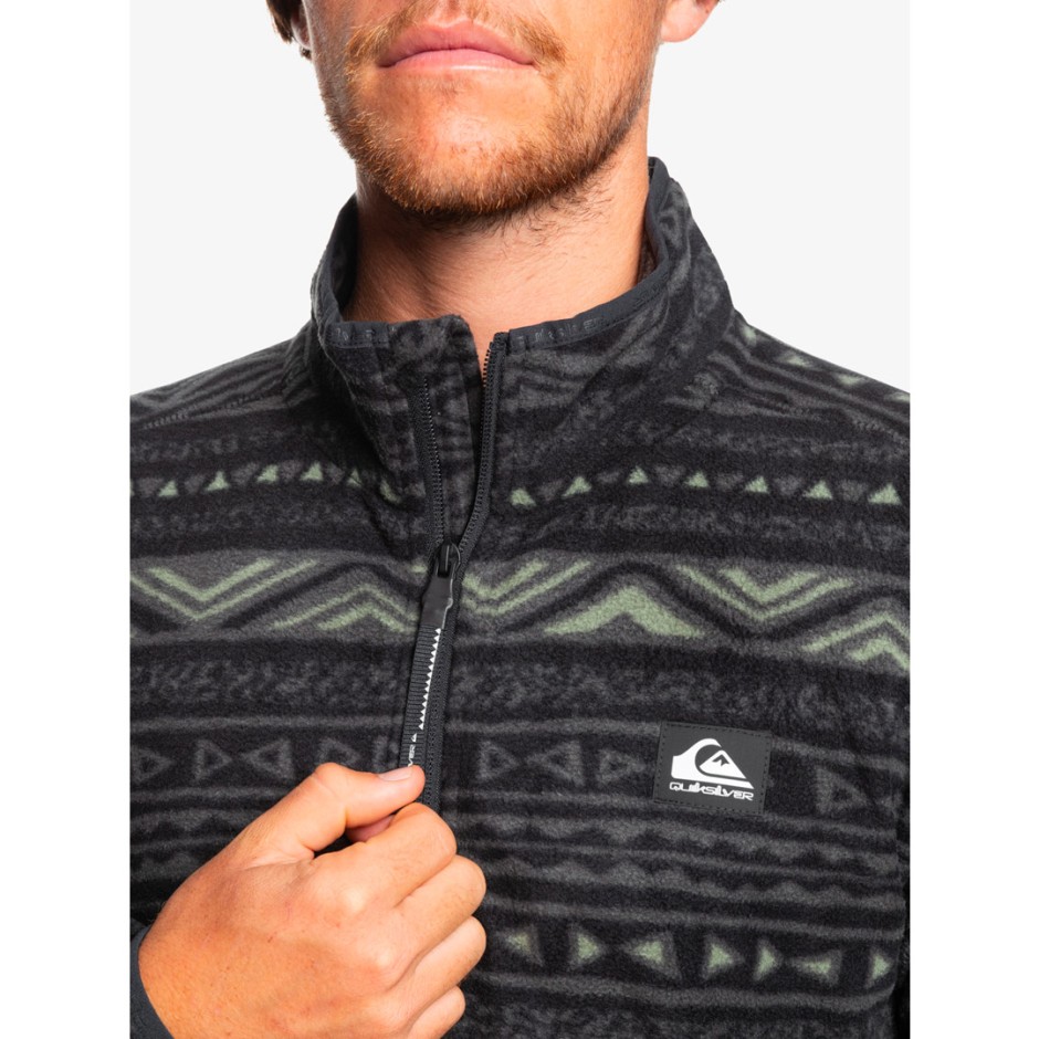 QUIKSILVER AKER HZ FLEECE EQYFT04979-KVJ8 Coal
