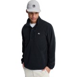 Men's Half-Snap Fleece Black - Quiksilver No Destination Hs Image 