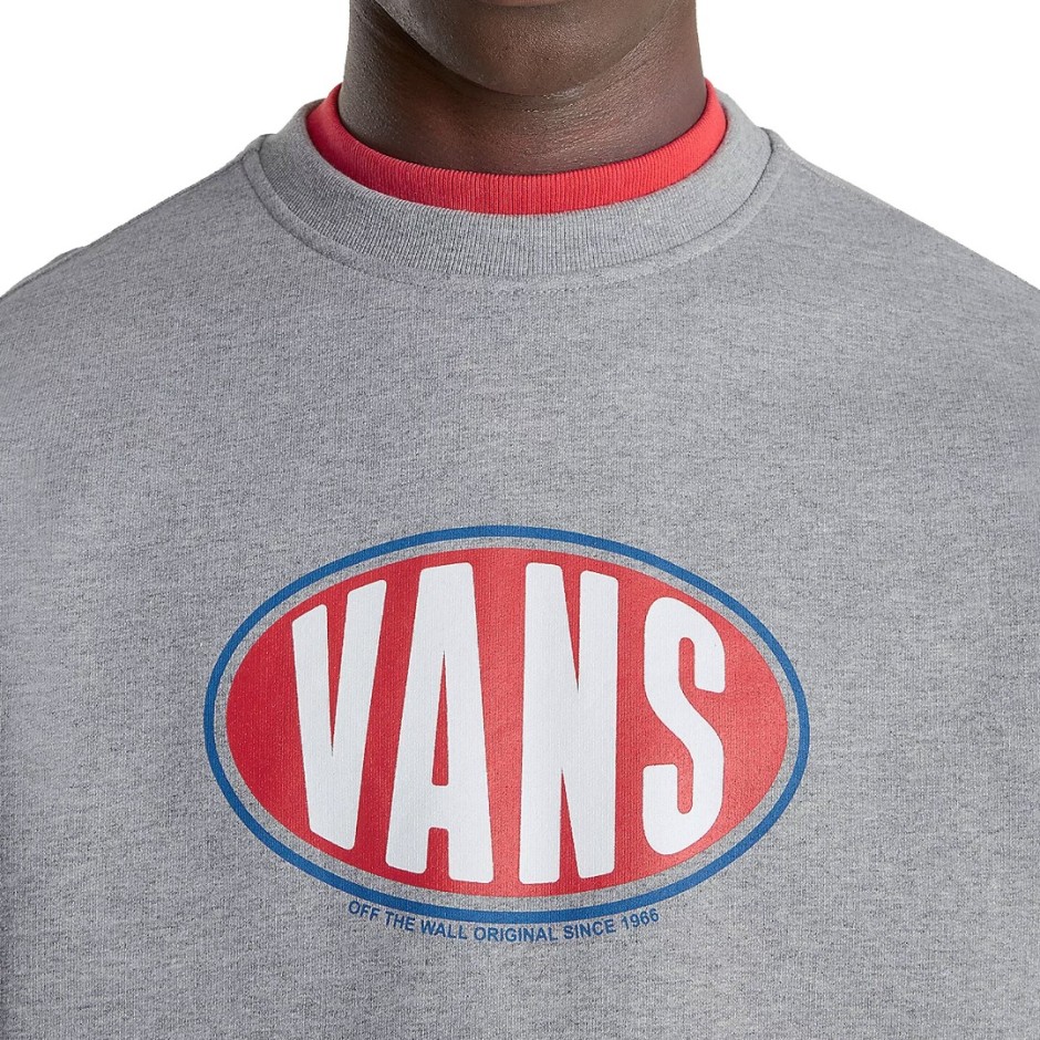 VANS SPRAY ON LOOSE CREW VN000HPQ02F-02F Grey