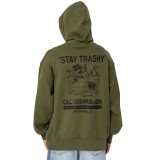 VANS TRASHY PULLOVER VN0011KZGRK-GRK Green Image 0