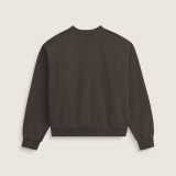 Ανδρική Μακρυμάνικη Μπλούζα Ανθρακί - Vans Premium Crewneck Εικόνα 5