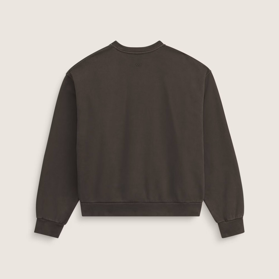 Ανδρική Μακρυμάνικη Μπλούζα Ανθρακί - Vans Premium Crewneck