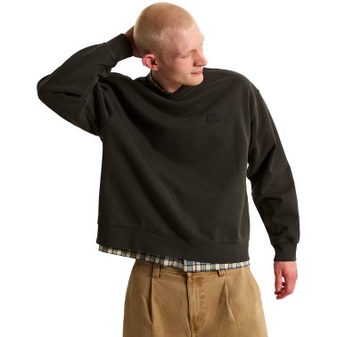 Ανδρική Μακρυμάνικη Μπλούζα Ανθρακί - Vans Premium Crewneck