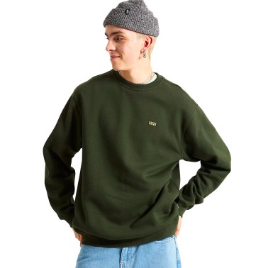 Ανδρική Μακρυμάνικη Μπλούζα Χακί - Vans Left Chest II Loose