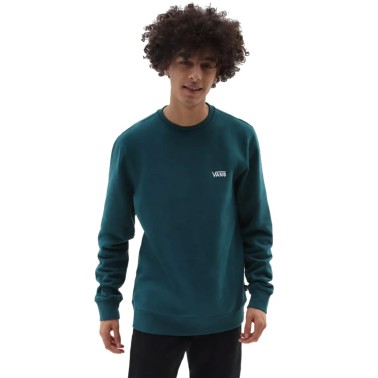 Ανδρική Μακρυμάνικη Μπλούζα VANS CORE BASIC CREW FLEECE Πετρόλ VN0A7YDU60Q-60Q 