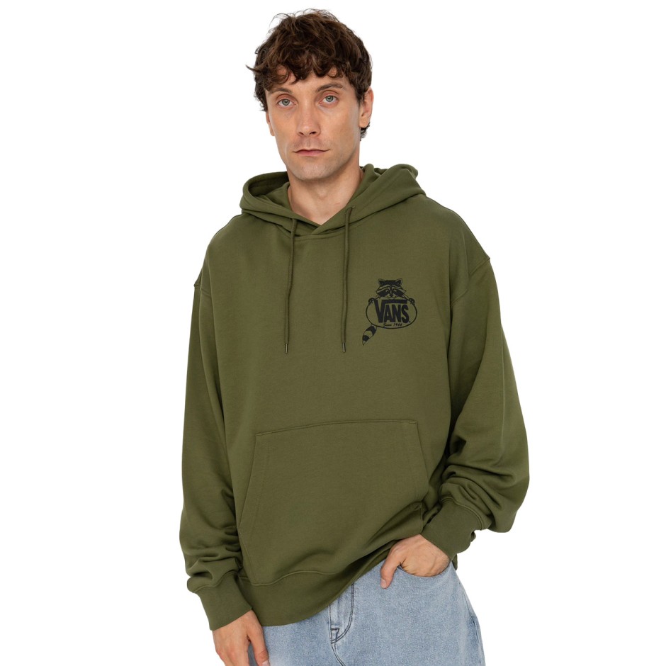 VANS TRASHY PULLOVER VN0011KZGRK-GRK Green