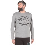 Russell Athletic AMERICAN ESPRIT - L/S CREWNECK TEE A0-020-2-090 Γκρί Εικόνα 