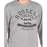 Russell Athletic AMERICAN ESPRIT - L/S CREWNECK TEE A0-020-2-090 Γκρί Εικόνα 1