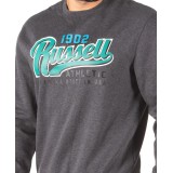 Russell Athletic 1902 - CREWNECK SWEAT SHIRT A0-057-2-098 Ανθρακί Εικόνα 1
