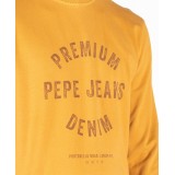 PEPE JEANS LUCAS VINTAGE INSPIRED SWEATSHIRT PM581663-190 Yellow Image 1
