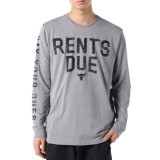 UNDER ARMOUR PROJECT ROCK RENTS DUE LS LONGSLEEVE SHIRT 1357196-035 Grey Image 