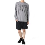 UNDER ARMOUR PROJECT ROCK RENTS DUE LS LONGSLEEVE SHIRT 1357196-035 Grey Image 1