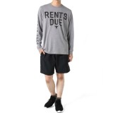 UNDER ARMOUR PROJECT ROCK RENTS DUE LS LONGSLEEVE SHIRT 1357196-035 Γκρί