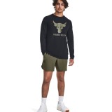 UNDER ARMOUR PROJECT ROCK BRAHMA BULL LS 1374847-002 Black Image 2