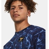 UNDER ARMOUR PROJECT ROCK RIVAL FLEECE CREW Μπλε Εικόνα 1