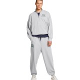UNDER ARMOUR ICON HWT TERRY OS 1/2 ZIP 1386550-011 Grey Image 1