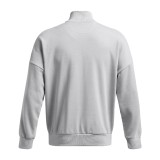 UNDER ARMOUR ICON HWT TERRY OS 1/2 ZIP 1386550-011 Grey Image 3