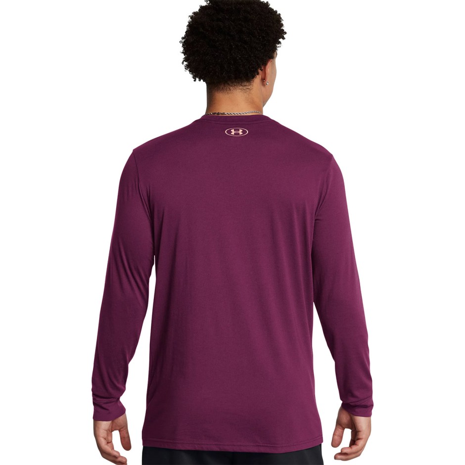 Ανδρική Μακρυμάνικη Μπλούζα Μωβ - Under Armour Project Rock Brahma Bull