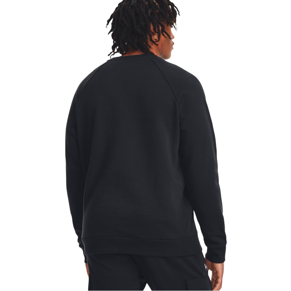Ανδρική Μακρυμάνικη Μπλούζα Μαύρη - Under Armour Rival Fleece 