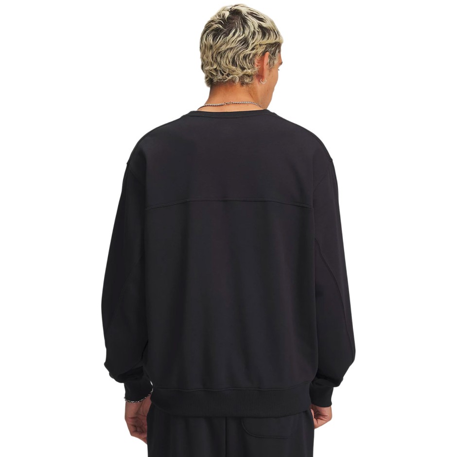 Men's Sweatshirt Black - Under Armour Rival Lightweight