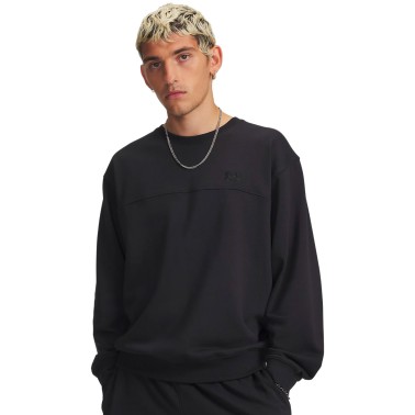Men's Sweatshirt Black - Under Armour Rival Lightweight