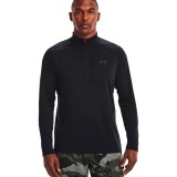 UNDER ARMOUR TECH 2.0 1/2 ZIP 1328495-001 Black Image 