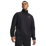 UNDER ARMOUR ARMOUR FLEECE 1/4 ZIP 6017114-001 Black Image 