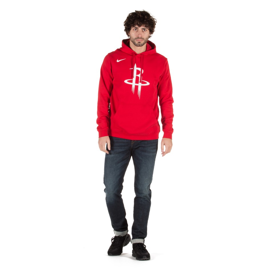 NIKE HOU M HOODIE PO LOGO ESSNTL AA3665-657 Red