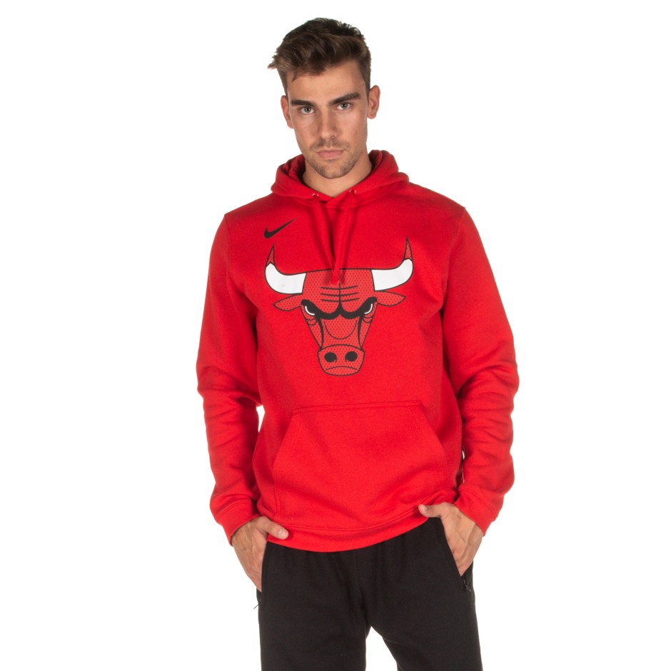 NIKE CHICAGO BULLS MEN'S NBA HOODIE AV0322-657 Red