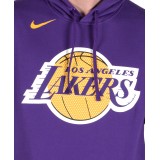 NIKE LOS ANGELES LAKERS MEN'S NBA HOODIE AV0340-504 Purple Image 1