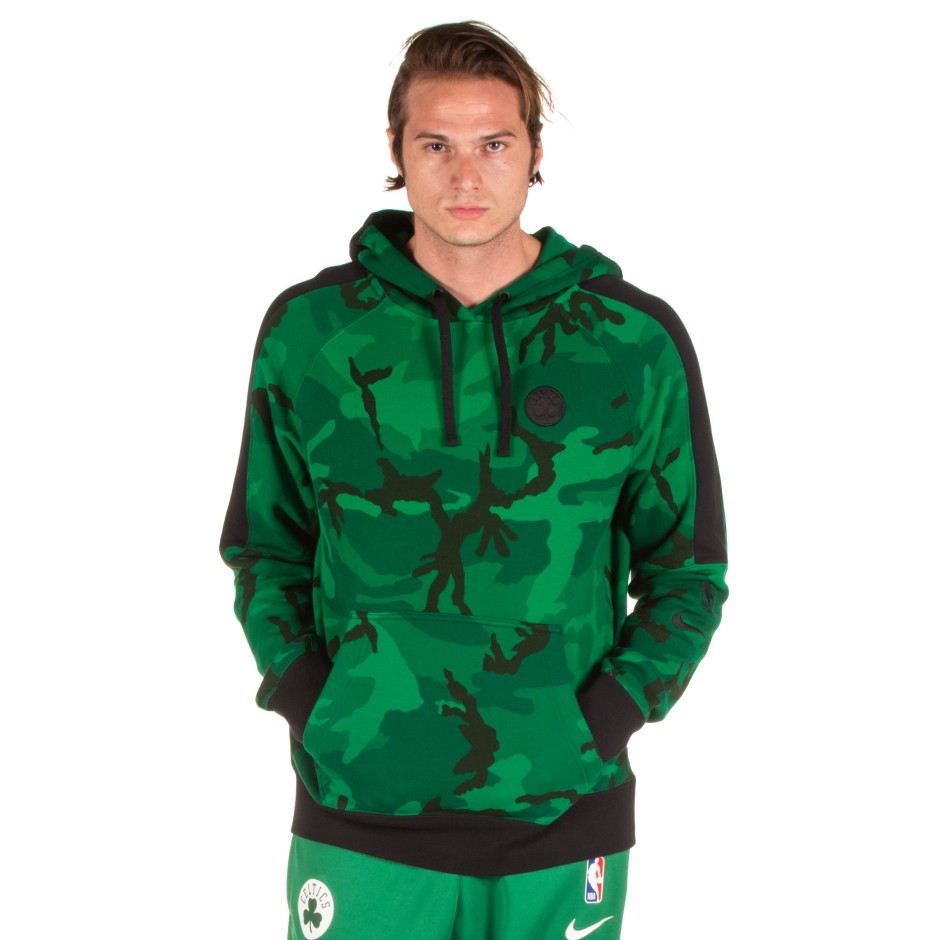NIKE BOS M PO HOODIE AOP COURTSIDE BQ5019-312 Green