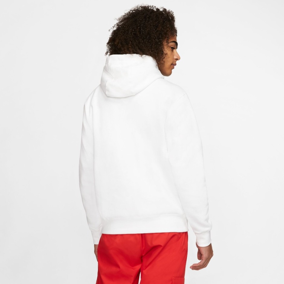 Ανδρικό Φούτερ Λευκό - Nike Sportswear Club Fleece 