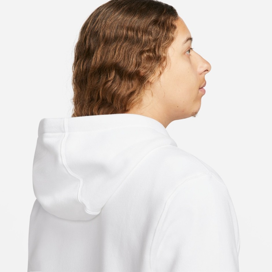Ανδρικό Φούτερ Λευκό - Nike Sportswear Club Fleece 