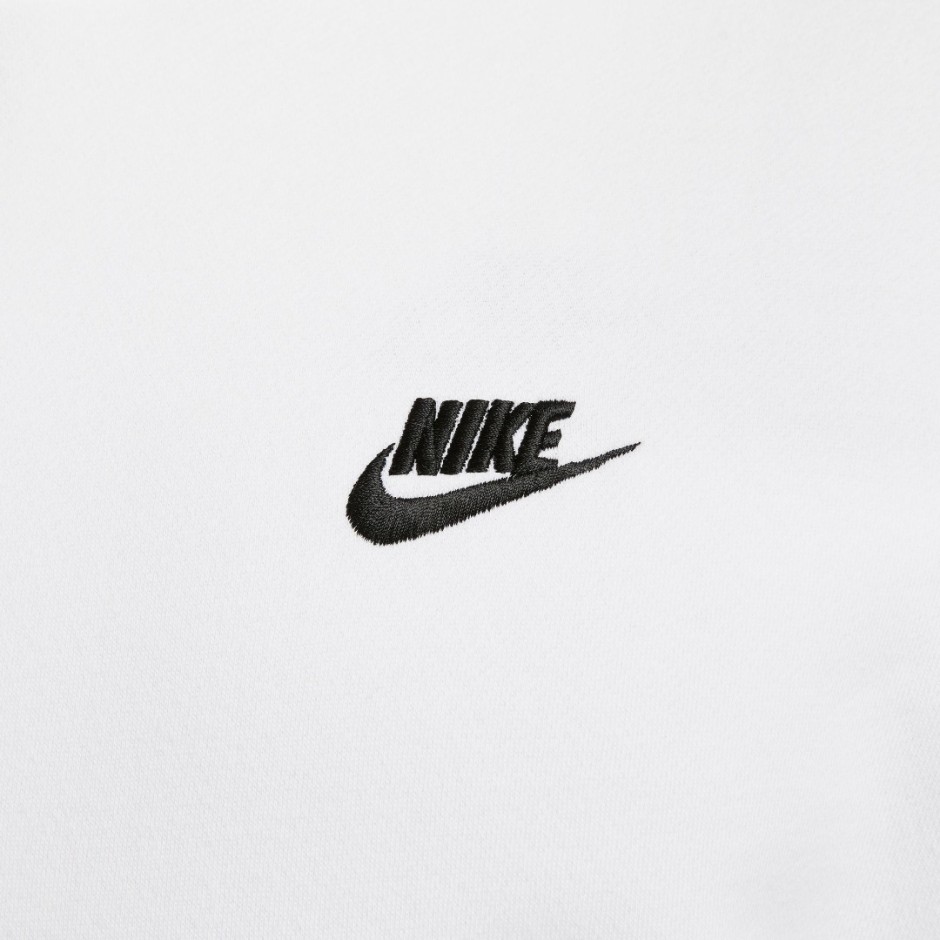 Ανδρικό Φούτερ Λευκό - Nike Sportswear Club Fleece 