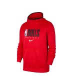 NIKE SPOTLIGHT NBA CHICAGO BULLS HOODIE AT9013-657 Red Image 