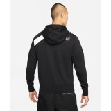NIKE SPORTSWEAR SWOOSH PULLOVER HOODIE DH1027-010 Black Image 0