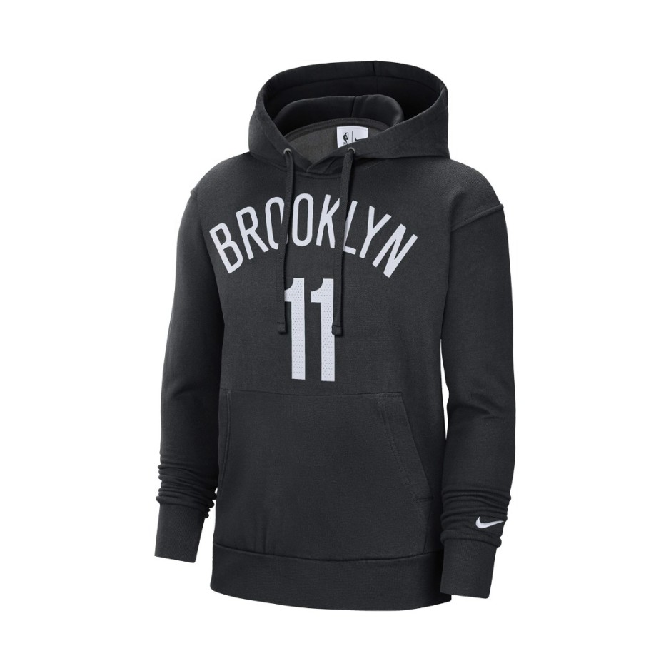 NIKE BROOKLYN NETS ESSENTIAL MEN'S NIKE NBA FLEECE PULLOVER HOODIE