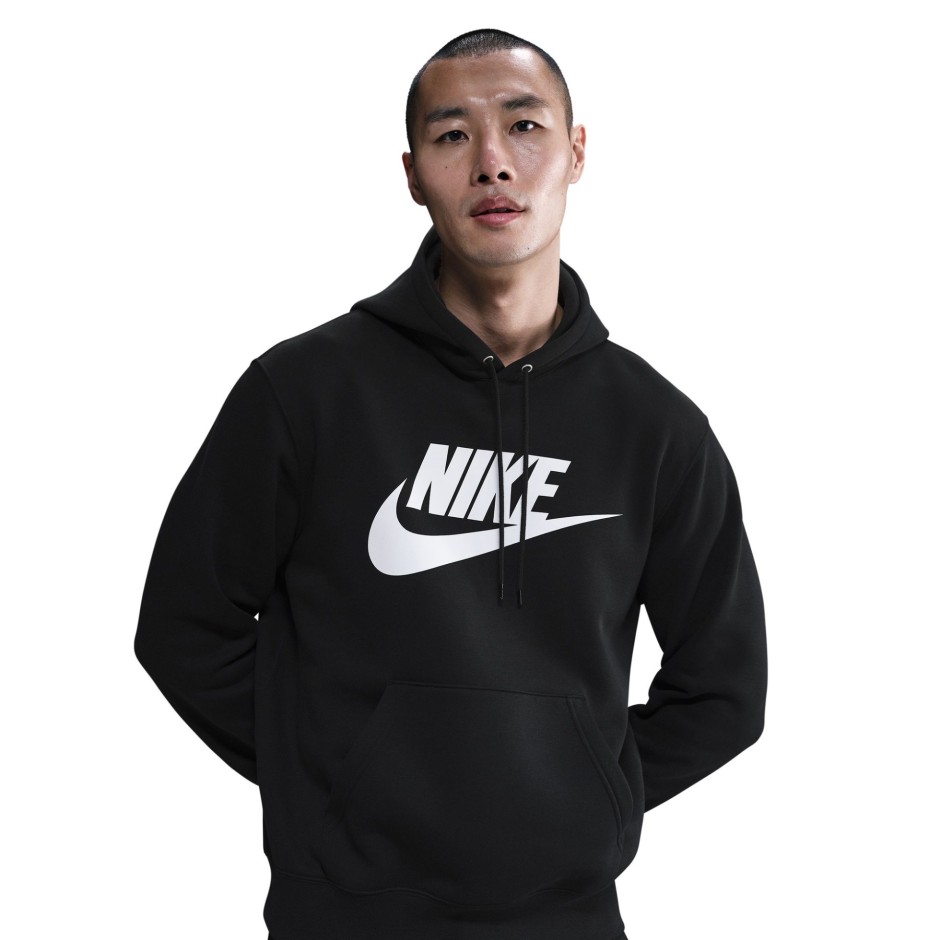 NIKE M NK CLUB HOODIE FN3868-010 Black