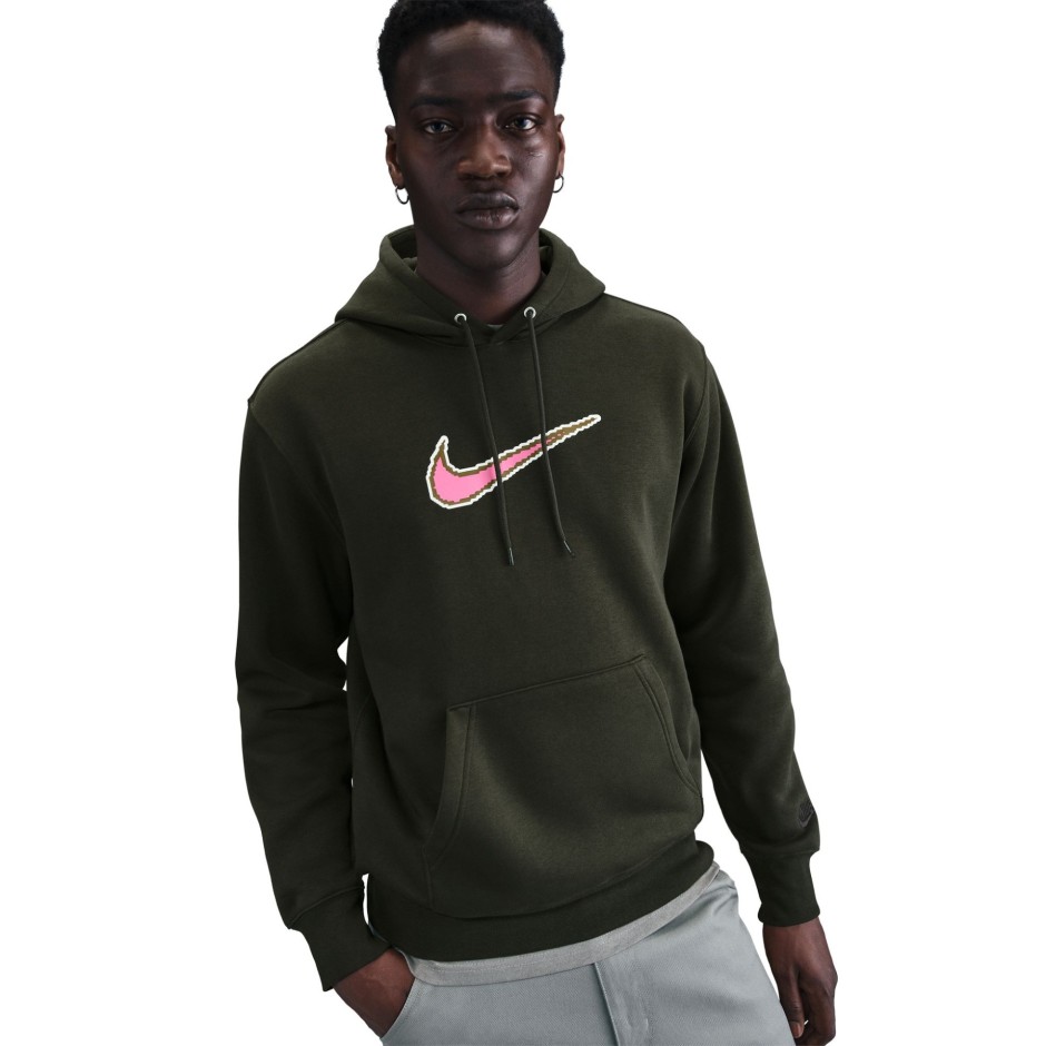 NIKE M NK CLUB BB HDY NEO VARSITY HV0854-355 Κhaki