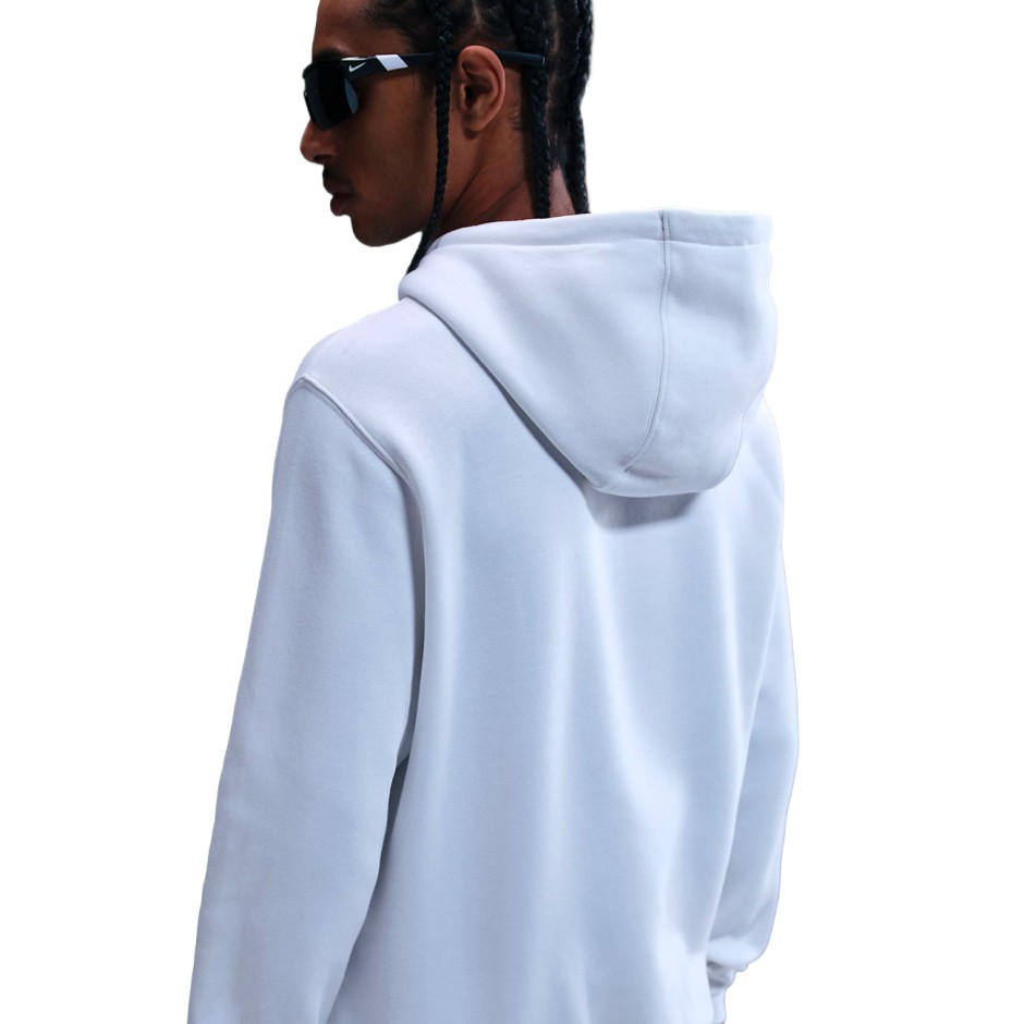 Ανδρικό Φούτερ Λευκό - Nike Club