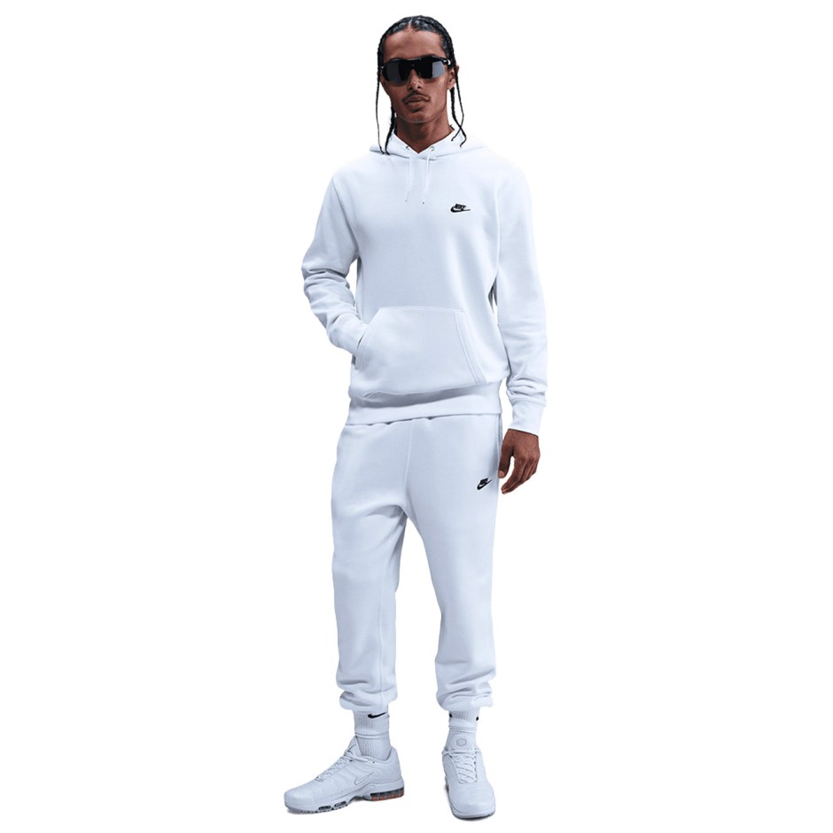 Ανδρικό Φούτερ Λευκό - Nike Club