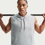 NIKE M NK DF NAC SLVLS FLC HOODIE IQ5551-077 Grey Image 1
