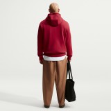 Men's Hoodie Red - Nike Club Image 2